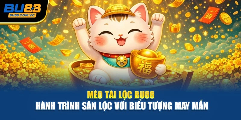 Mèo Tài Lộc Bu88 – Hành Trình Săn Lộc Với Biểu Tượng May Mắn