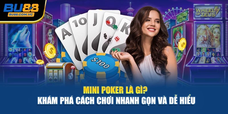 Mini Poker Là Gì? Khám Phá Cách Chơi Nhanh Gọn Và Dễ Hiểu