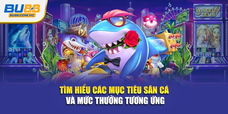 Tìm hiểu các mục tiêu săn cá và mức thưởng tương ứng