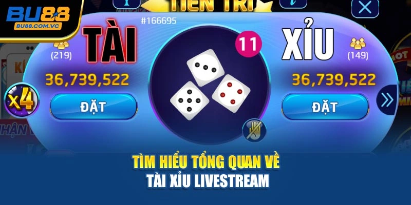 Tìm hiểu tổng quan về Tài xỉu livestream